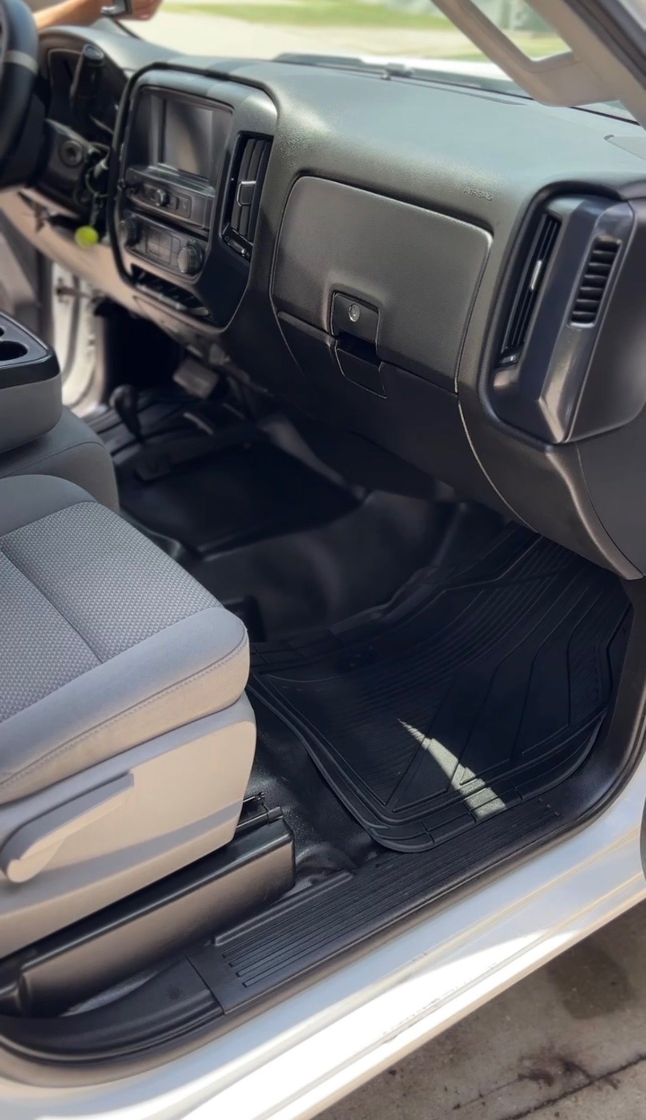 Professional interior cleaning for a commercial work vehicle in Baton Rouge, LA